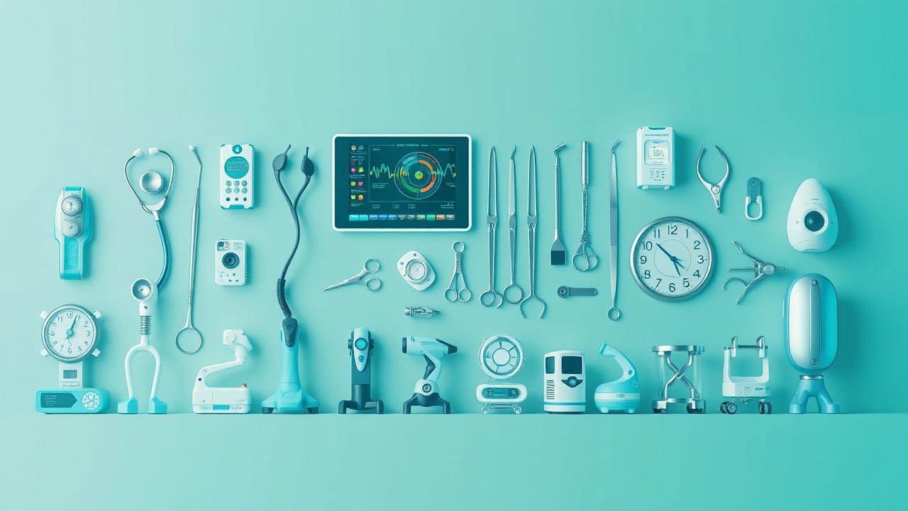Image of Adam DME nebulizer, PEMF therapy device, and cold compression unit used in home healthcare