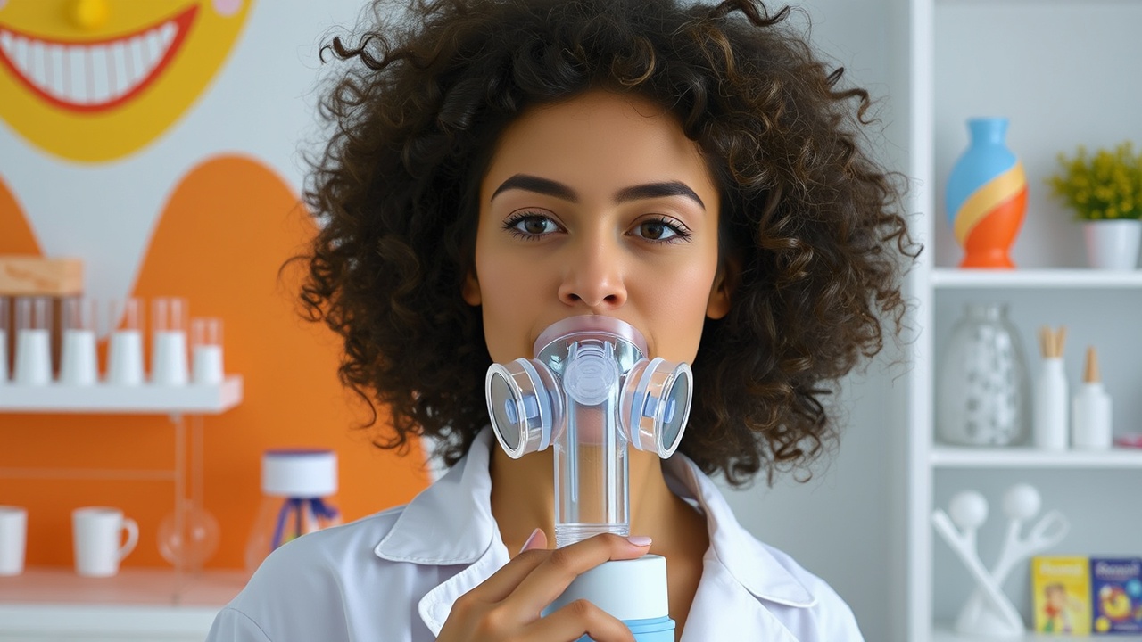 Compact Adam DME nebulizer designed for easy and portable respiratory treatment